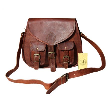 stylish leather handbag for women
