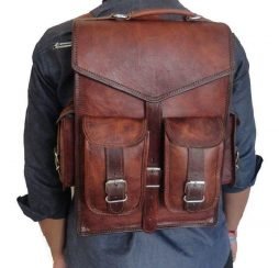 Genuine Leather Backpack