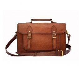 Genuine Leather DSLR Camera Bag