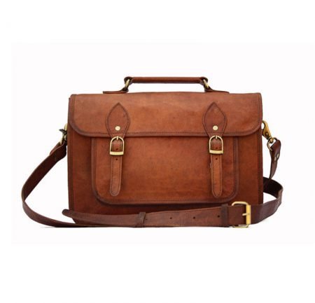 Genuine Leather DSLR Camera Bag