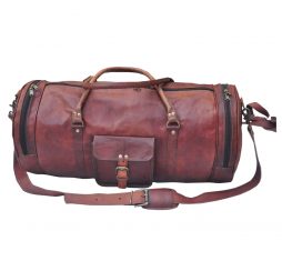 Handmade Leather Luggage Bag