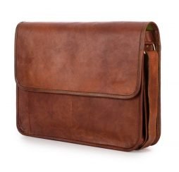 Classic Half Flap Laptop Bag