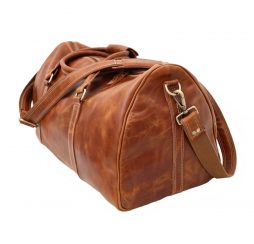 Leather Travel Luggage Bag