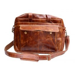 Real Leather Fashion Messenger Bag
