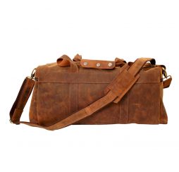 Distressed Leather Travel Bag