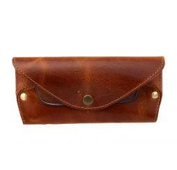 Leather Eyeglass Case