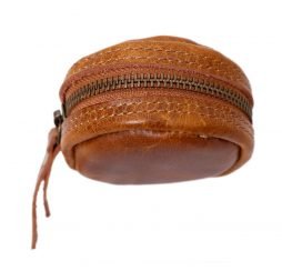 Small Leather Earphone Case