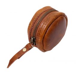 Small Leather Earphone Case